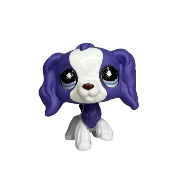 Littlest Pet Shop Calico Cat Purple Cat Ant Cocker Spaniel Treat Dispenser - Picture 6 of 7